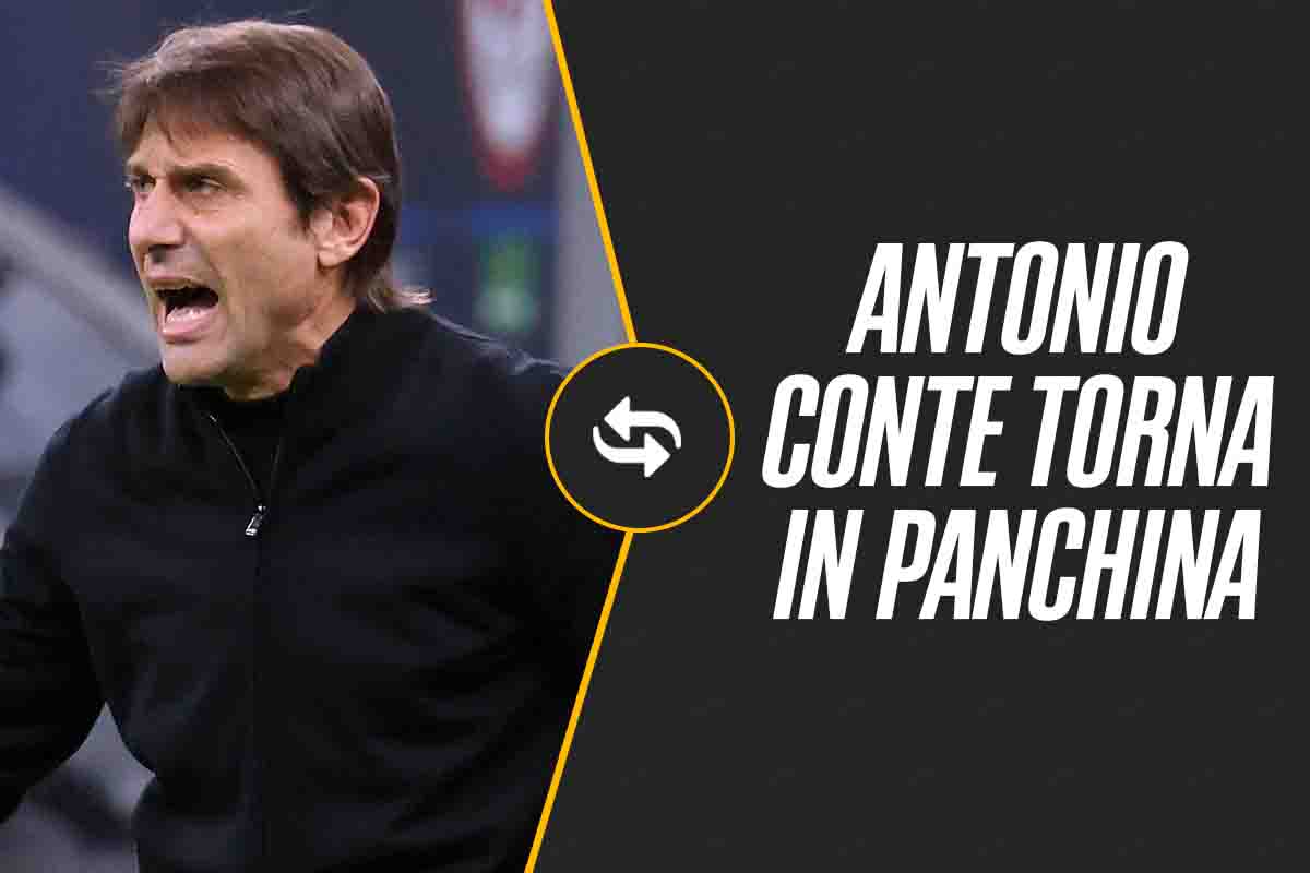 Antonio Conte di nuovo in panchina